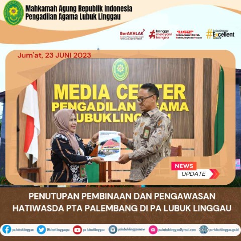 Ekspose Hasil Pembinaan Dan Pengawasan PTA Palembang 1