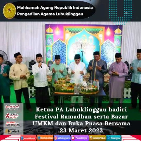 Festival Ramadhan serta Bazar UMKM dan Buka Puasa Bersama 1