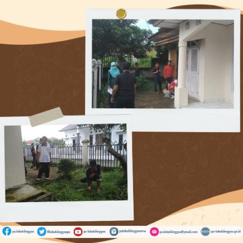 JUMAT BERSIH DI RUMAH DINAS 2