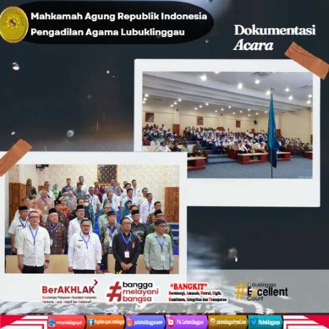 KETUA PA LUBUK LINGGAU HADIRI PEMBUKAAN MUSRENBANG RKPD TAHUN 2024 2