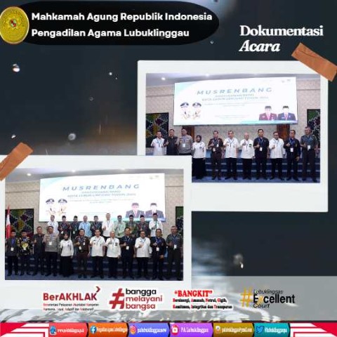 KETUA PA LUBUK LINGGAU HADIRI PEMBUKAAN MUSRENBANG RKPD TAHUN 2024 3