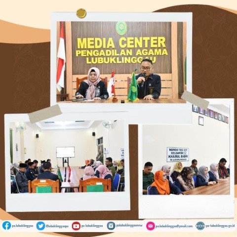 PEMBUKAAN PEMBINAAN DAN PENGAWASAN HATIWASDA PTA PALEMBANG DI PA LUBUK LINGGAU 1