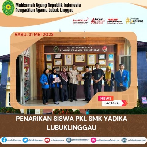 PENARIKAN SISWA PKL SMK YADIKA LUBUKLINGGAU 1