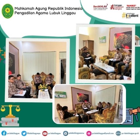 Rapat Monitoring Evaluasi Hawasbid PA Lubuk Linggau 1