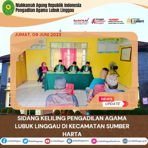 SIDANG KELILING KECAMATAN SUMBER HARTA 1