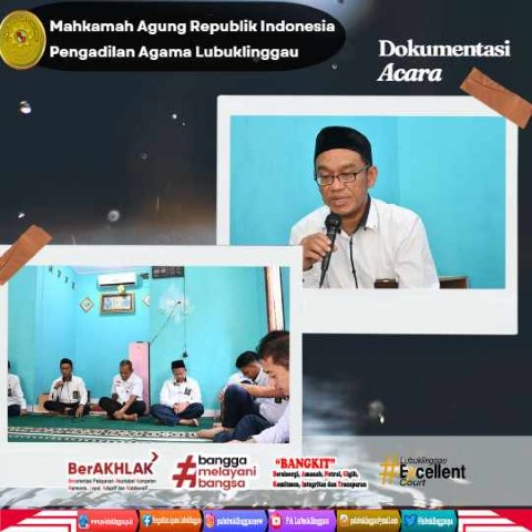 Tausiyah Ramadhan Bersama Penceramah Bapak Mujihendra S.H.I.M.Ag. Ketua 2