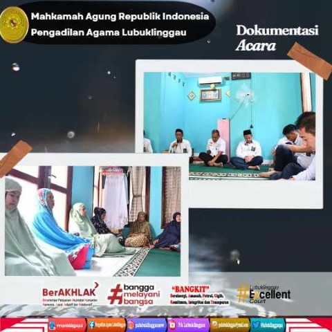 Tausiyah Ramadhan Bersama Penceramah Bapak Mujihendra S.H.I.M.Ag. Ketua 3