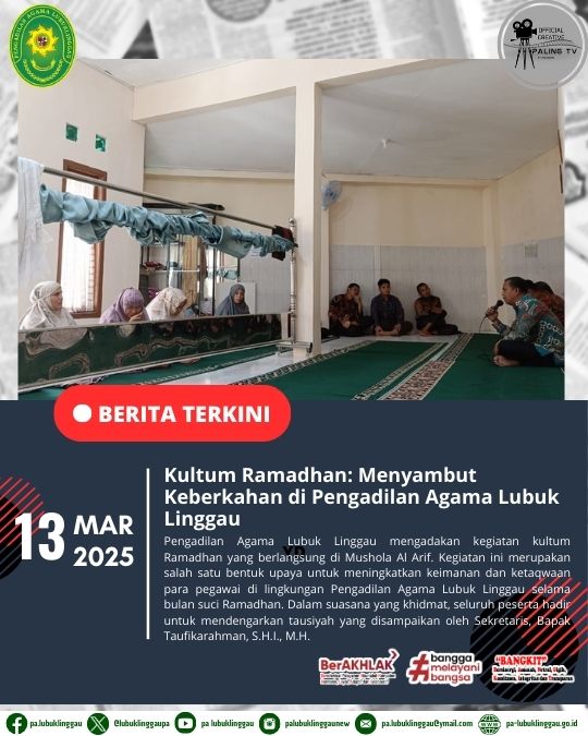Kultum Ramadhan Menyambut Keberkahan di Pengadilan Agama Lubuk Linggau (1).jpg