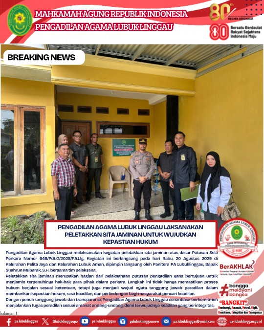 Laksanakan Peletakkan Sita Jaminan untuk Wujudkan Kepastian Hukum - 1.jpeg
