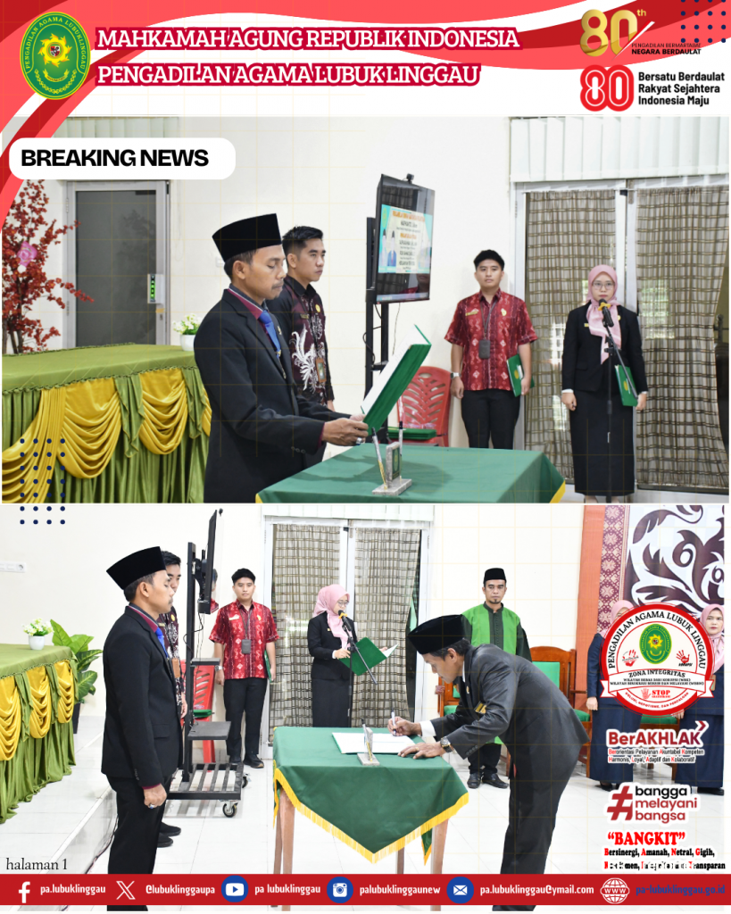 Maryanto, S.Kom. Resmi Dilantik Sebagai Sekretaris Baru Pengadilan Agama Lubuk Linggau.zip - 3.png