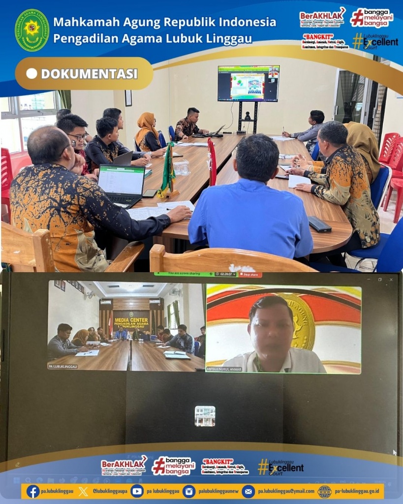 PA Lubuk Linggau adakan pendampingan pembangunan zona integritas oleh PTA Palembang secara virtual (2).jpg
