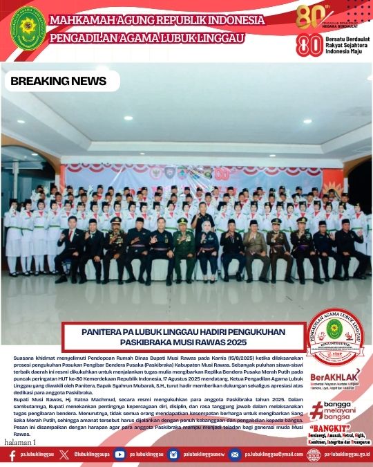 Panitera PA Lubuk Linggau Hadiri Pengukuhan Paskibraka Musi Rawas 2025 (1).jpg