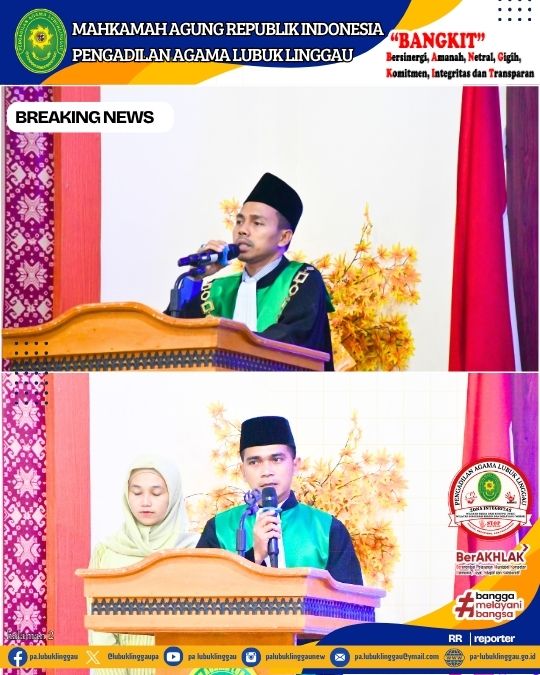 Pelantikan dan Pengambilan Sumpah Jabatan Hakim Pengadilan Agama Lubuk Linggau (4).jpg