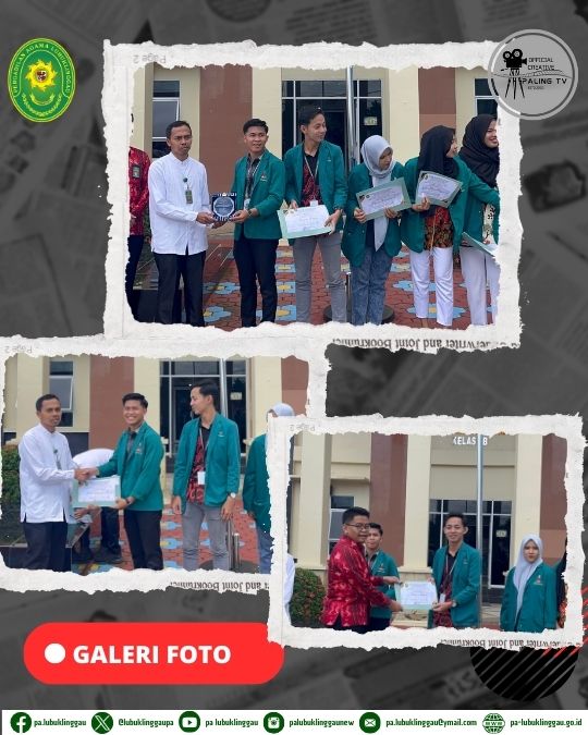 Pelepasan dan Penyerahan Sertifikat Magang Mahasiswa Universitas Bina Insan Di Pengadilan Agama Lubuk Li.jpg
