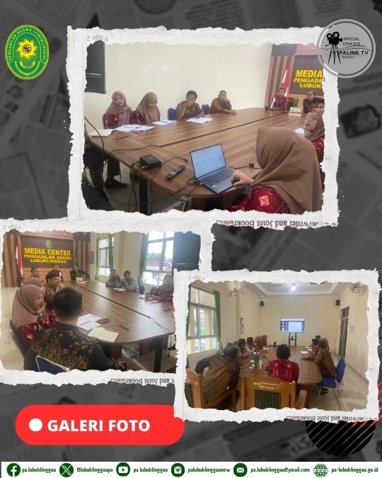 Rapat Monitoring dan Evaluasi Pembangunan Zona Integritas Area 3 dan 4 pada Pengadilan Agama Lub.jpg
