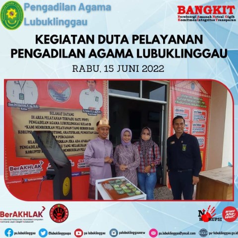 Kegiatan Duta Pelayanan Pengadilan Agama Lubuklinggau 1