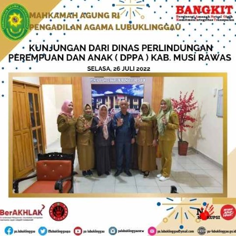 Kunjungan dari Dinas perlindungan perempuan dan anak DPPA kab. musi rawas 1