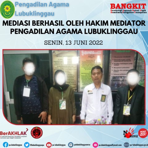 Mediasi Berhasil Oleh Hakim Mediator pengadilan Agama Lubuklinggau 1