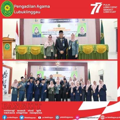 PELANTIKAN PENGAMBILAN SUMPAH PEJABAT FUNGSIONAL PRANATA KOMPUTER AHLI PERTAMA DAN AR 3