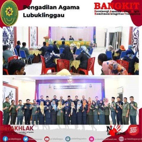 PEMBINAAN KETUA PTA PALEMBANG DI PA LUBUKLINGGAU 2
