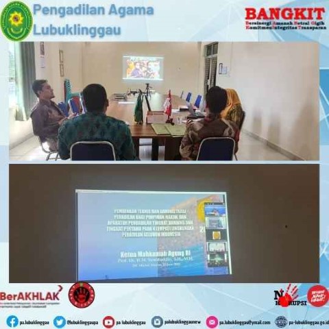 Pembinaan Bidang Teknis dan Administrasi Yudisial oleh Pimpinan Mahkamah Agung RI 2