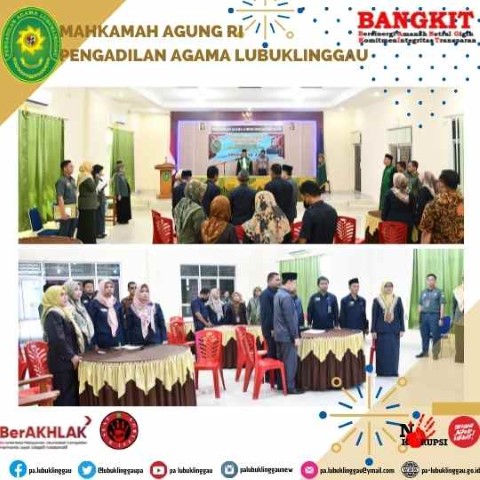 Pengambilan Sumpah dan Pelantikan Jurusita Pengganti Pengadilan Agama Lubuklinggau 2
