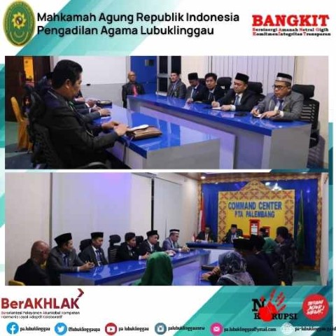 SERANGKAIAN KEGIATAN PELANTIKAN DAN RAPAT KORDINASI DI PTA PALEMBANG 2