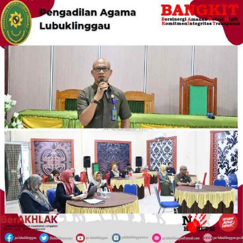 SOSIALISASI HASIL AKTUALISASI PESERTA LATSAR CPNS PA LUBUKLINGGAU 2