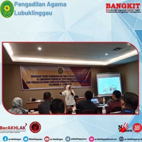 Tim Humas PA Lubuklinggau mengikuti pelatihan Kehumasan dan public speaking hari kedua 2