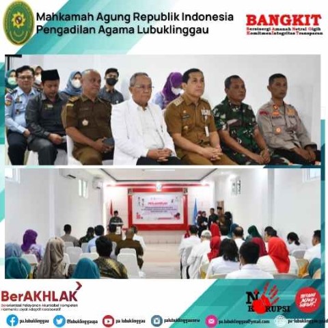 WAKIL KETUA PA LUBUKLINGGAU HADIRI PELANTIKAN PENGURUS PMI KOTA LUBUKLINGGAU 2