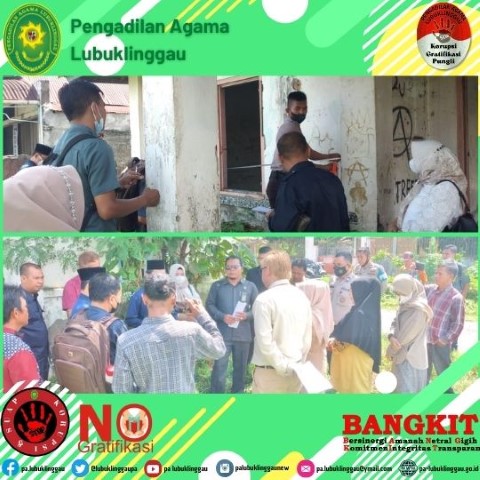 Pemeriksaan Setempat Objek Sengketa Perkara Waris 243Pdt.G2022PA 5