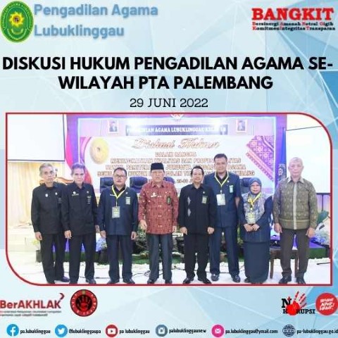 diskusi hukum pengadilan Agama Se Wilayah PTA Palembang 1