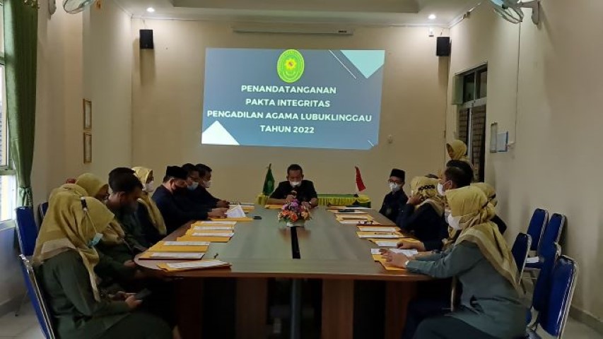 penandatanganan pakta integritas 2022 1