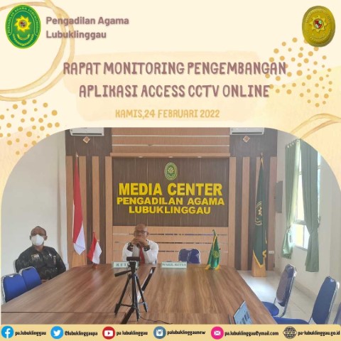 rapat monitoring evaluasi cctv online 1
