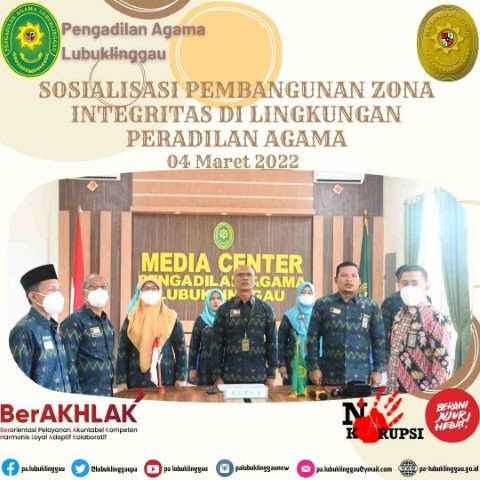 sosialisasi pembangunan zi 1